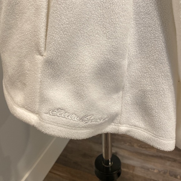 Ladies size small, off white fleece tunic top. - Picture 4 of 5